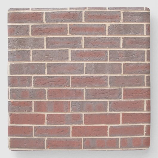 Onderzetter Rood Brick Wall Square (Voorkant)