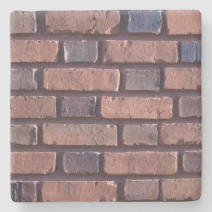 Onderzetter Rood Brick Wall Square