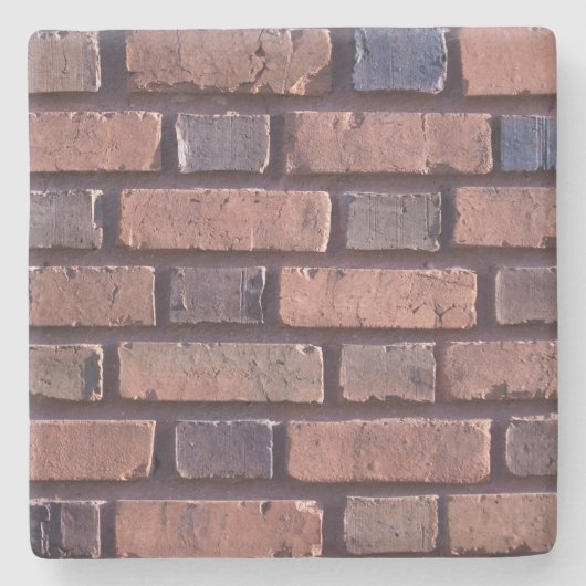 Onderzetter Rood Brick Wall Square (Voorkant)