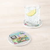 Onderzetter - ROUTE 66 (Zijkant)