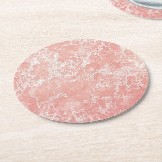 onderzetter roze marmer (Gebogen)