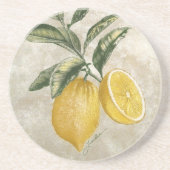 Onderzetter Rustic Etched  Lemons (Voorkant)