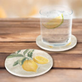 Onderzetter Rustic Etched  Lemons