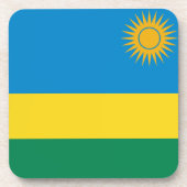Onderzetter Rwanda-vlag (Voorkant)