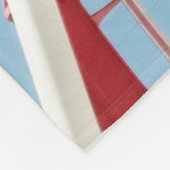 Onderzetter 's ochtends fleece deken (Hoek)