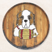 Onderzetter Saint Bernard Barrel (Voorkant)