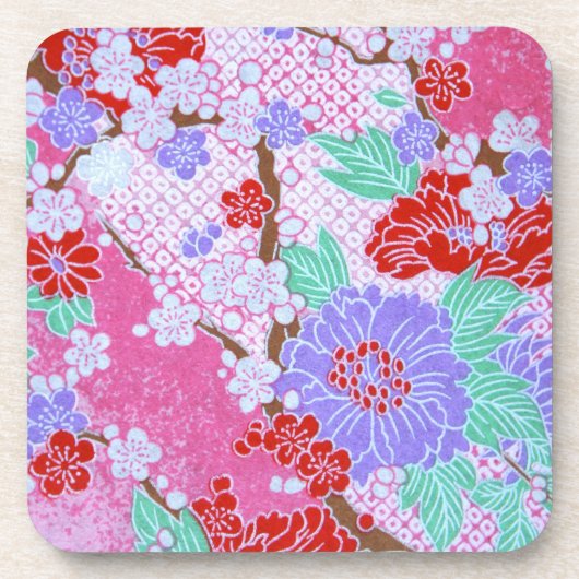 Onderzetter Sakura Pattern Cork (Voorkant)