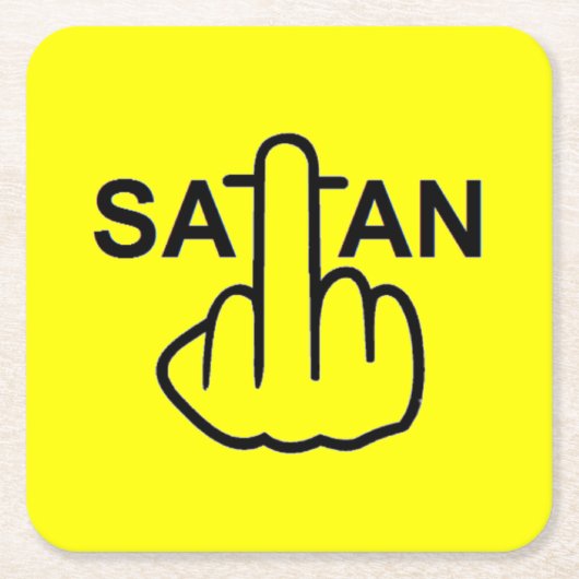 Onderzetter Satan Flip (Voorkant)