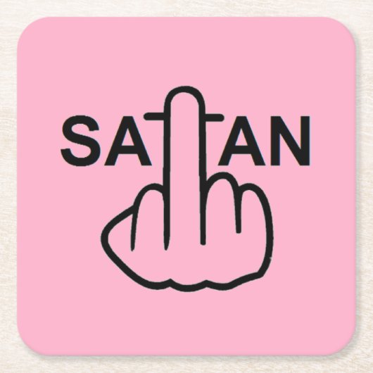 Onderzetter Satan Flip (Voorkant)