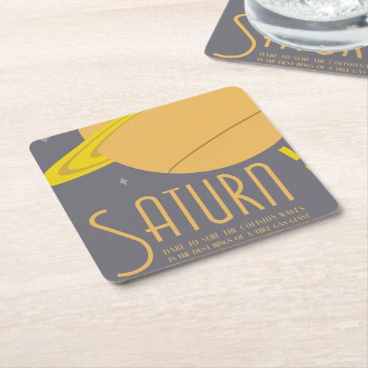 Onderzetter Saturnus Space (Schuin)