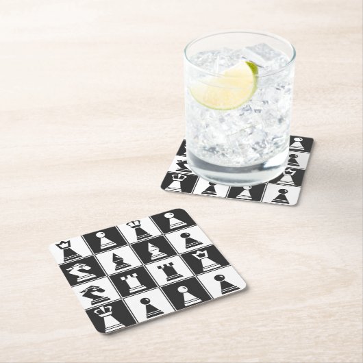 Onderzetter schaakartikelen (Insitu)