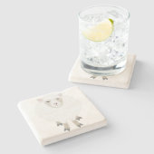 Onderzetter schapensteen (Zijkant)