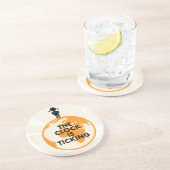 Onderzetter - Schopende klok (Zijkant)