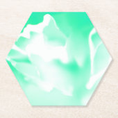 Onderzetter Seafoam Green Floral Paper (Voorkant)