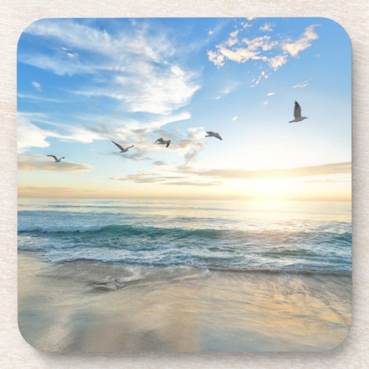 Onderzetter Set-Beach (Voorkant)