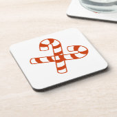 Onderzetter set - Candy Cane (Linkerzijde)