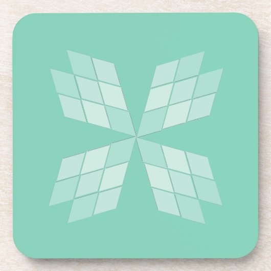 Onderzetter set - Diamond Petals (Voorkant)