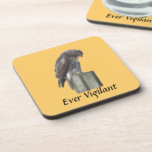 Onderzetter set - Falcon - Ever Vigilant (Linkerzijde)