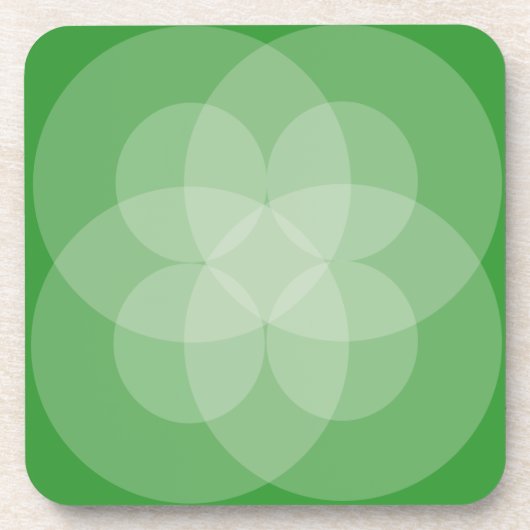 Onderzetter Set - Kruisende Cirkel (Voorkant)