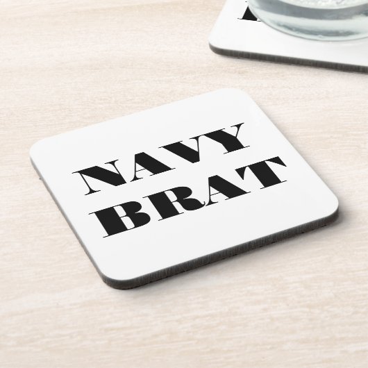 Onderzetter Set Navy Brat (Linkerzijde)