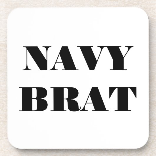 Onderzetter Set Navy Brat (Voorkant)