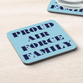 Onderzetter Set Proud Air Force Familie (Linkerzijde)