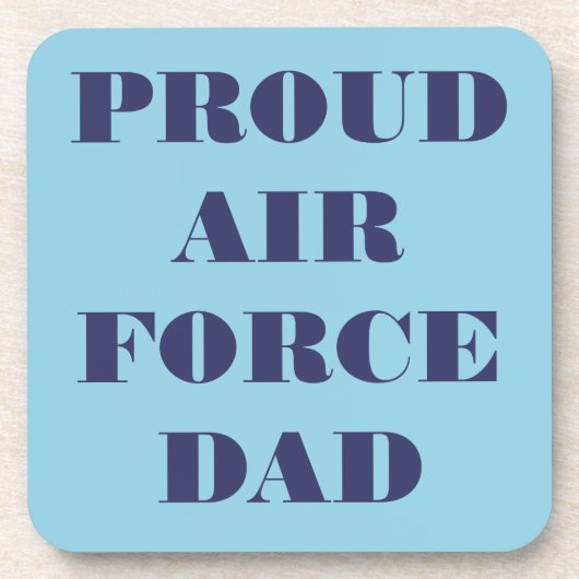 Onderzetter Set Proud Air Force Pap (Voorkant)