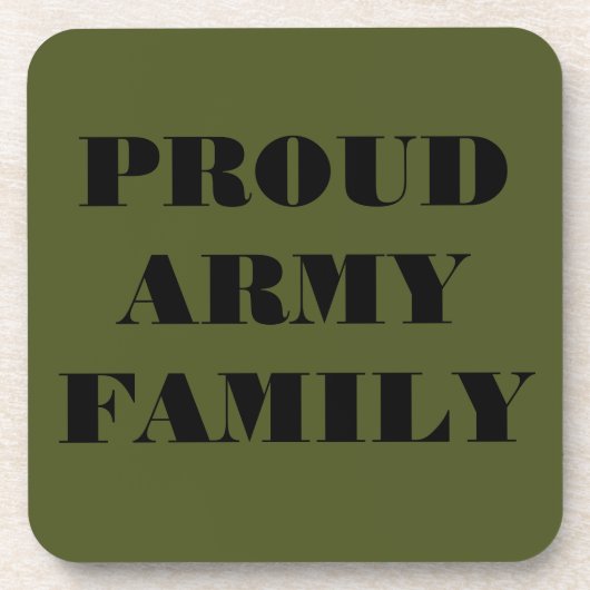 Onderzetter Set Proud Army (Voorkant)
