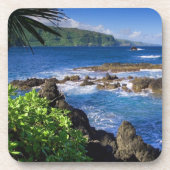 Onderzetter Set-Tropische Ocean Scene (Voorkant)