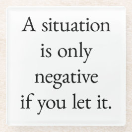 Onderzetter Situatieglas Glazen Onderzetter