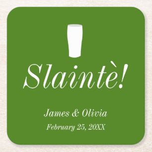 Onderzetter slainte papier