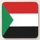 Onderzetter Soedan-vlag (Voorkant)