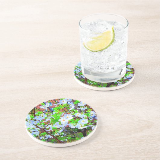 onderzetter "Spring Blossom" (Zijkant)