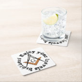 Onderzetter Square and Compass (Insitu)