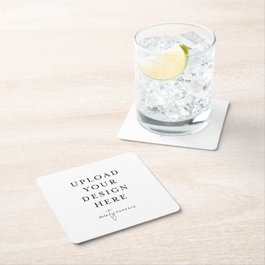 Onderzetter Square Paper (Insitu)