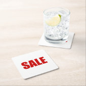 Onderzetter SQUARE PAPIER VERKOOP (Insitu)