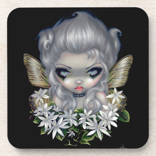 onderzetter "Starry Wild Jasmine Fairy" (Voorkant)