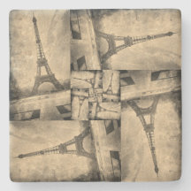 Onderzetter -stijl Eiffeltowerontwerp
