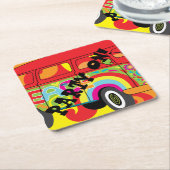 onderzetter stijlvol, vierkant 1960 (Schuin)