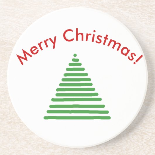 Onderzetter - Stijlvolle structuur met gebogen tek (Voorkant)