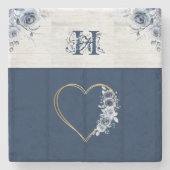 Onderzetter Stone Ocean Theme Chic (Voorkant)