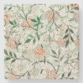 ONDERZETTER STONE : WILLIAM MORRIS : JASMINE (Voorkant)