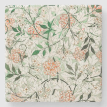 ONDERZETTER STONE : WILLIAM MORRIS : JASMINE