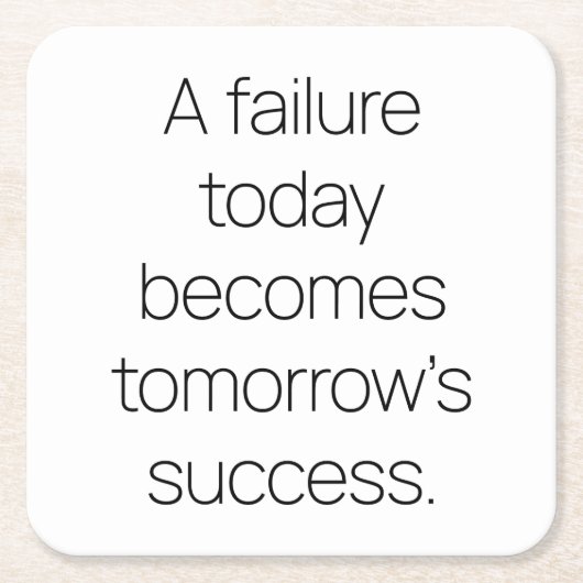 Onderzetter succesdocument morgen (Voorkant)