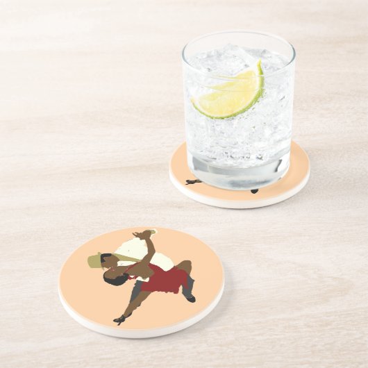 onderzetter tango koppel (Zijkant)