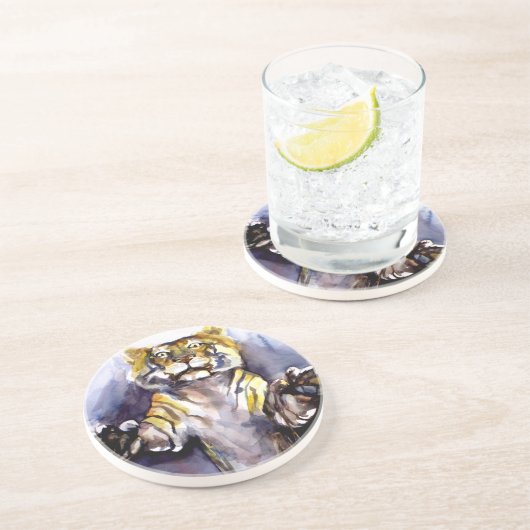 Onderzetter Tiger Tiger (Zijkant)