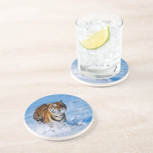 Onderzetter tijger stone