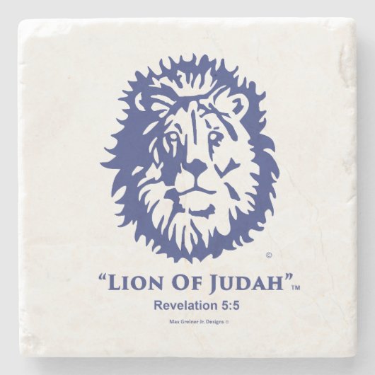 onderzetter Tile w/Navy logo "Lion Judah" (Voorkant)