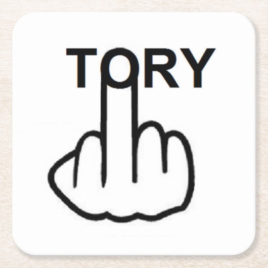 Onderzetter Tory Flip (Voorkant)