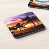 Onderzetter Tropical Sunset Cork (Linkerzijde)